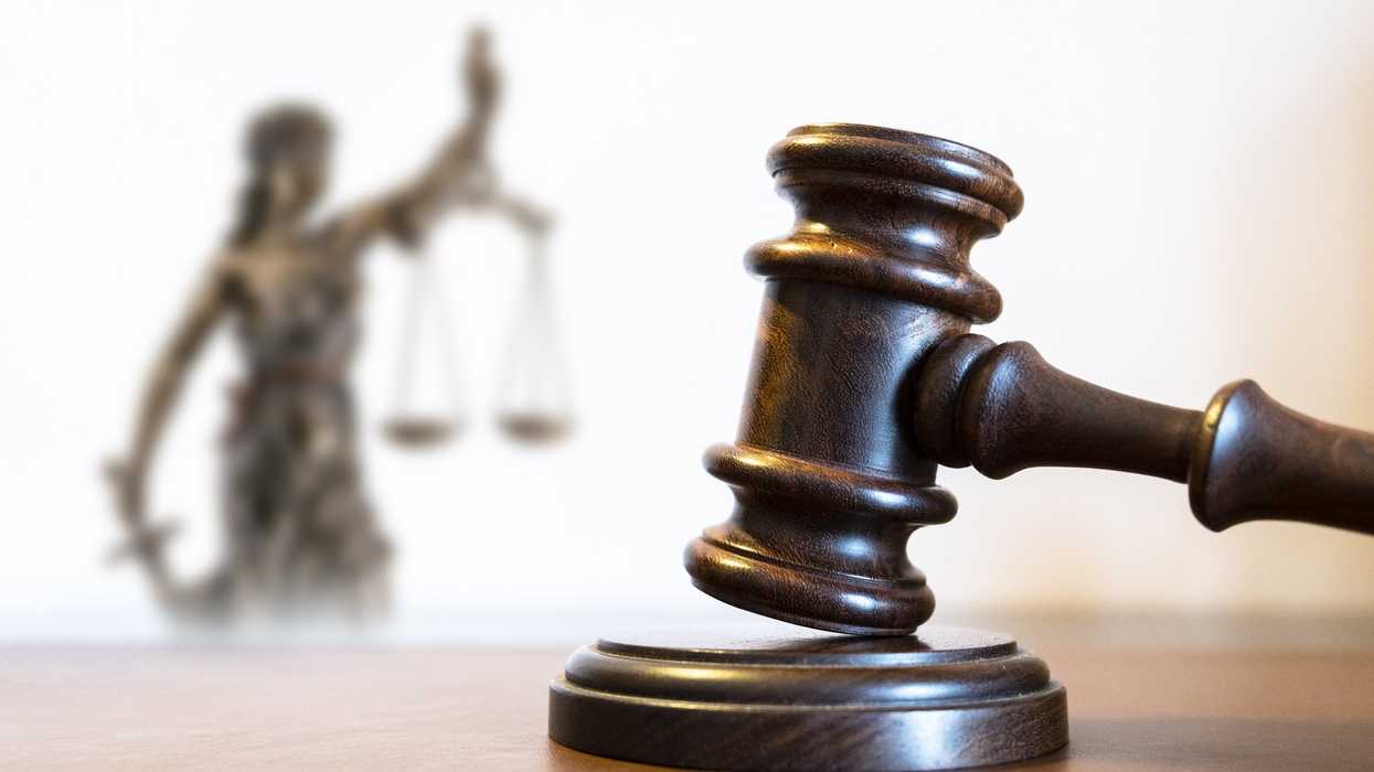 A gavel.