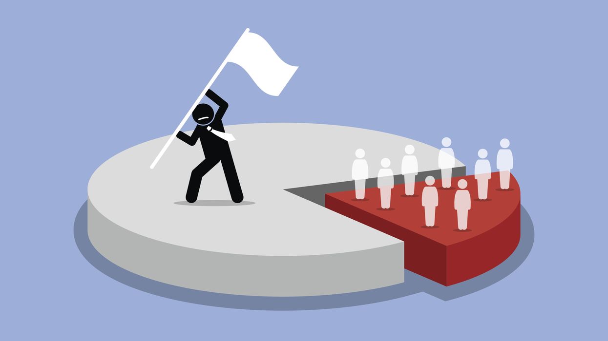 A minority controlling the majority