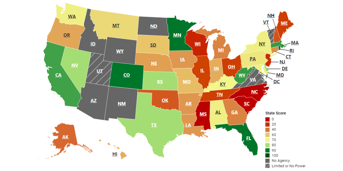 Report: Few states shine in their transparency of ethics enforcement