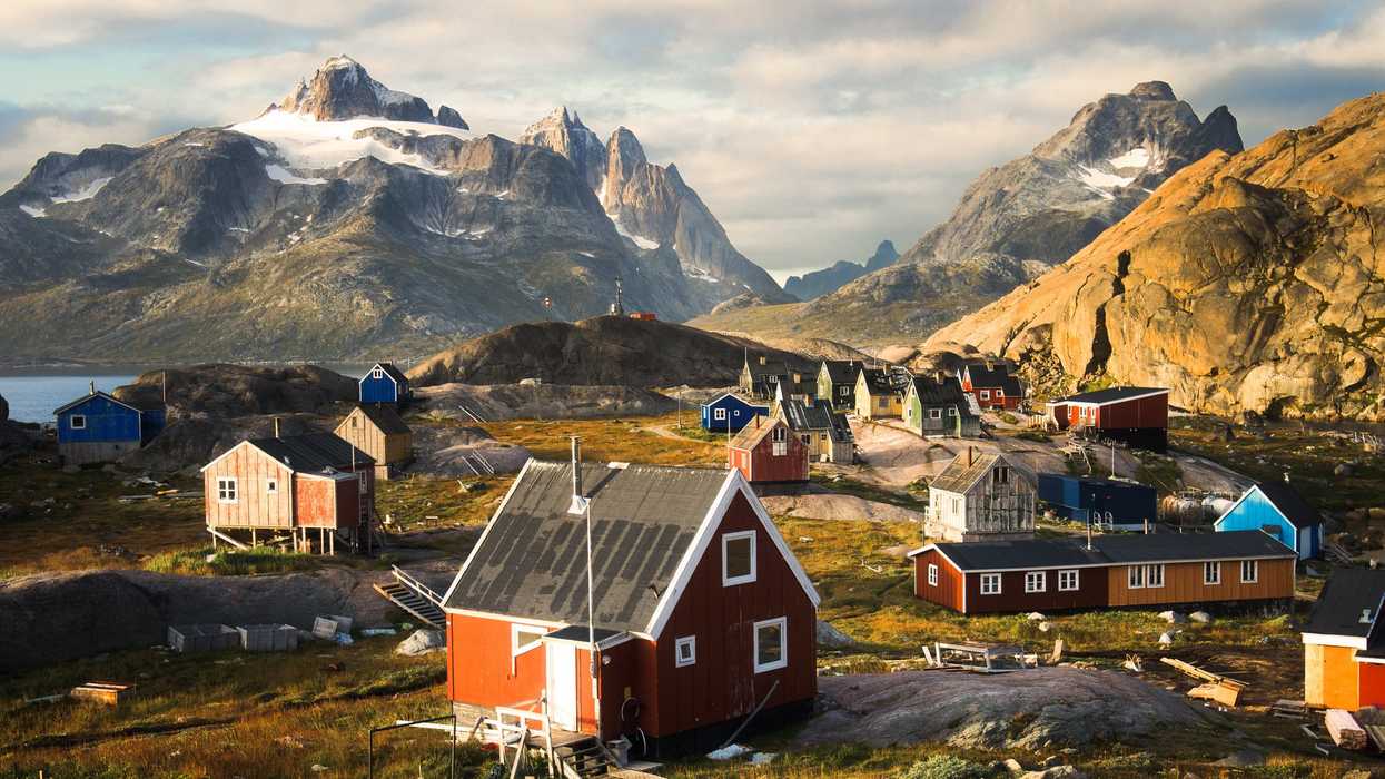 Aappilattoq fishing village, South Greenland