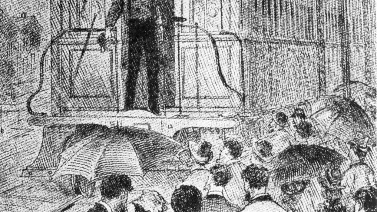 Abraham Lincoln whistlestop train tour