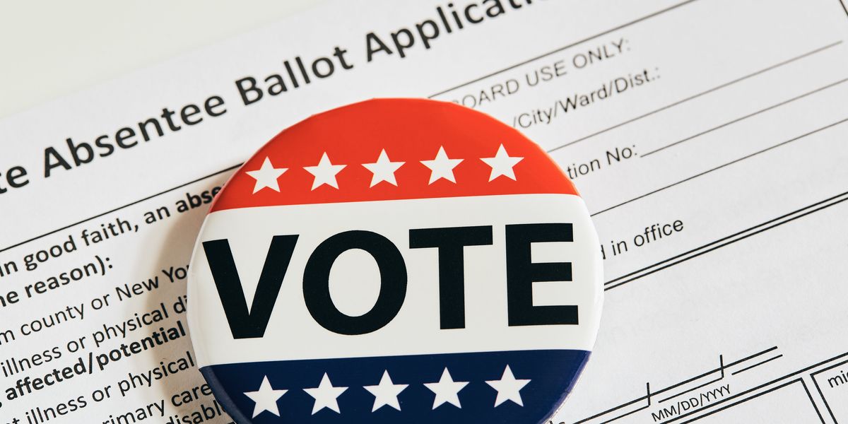 Absentee ballot application