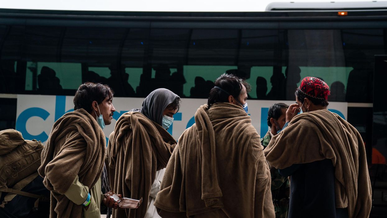 Afghan refugees