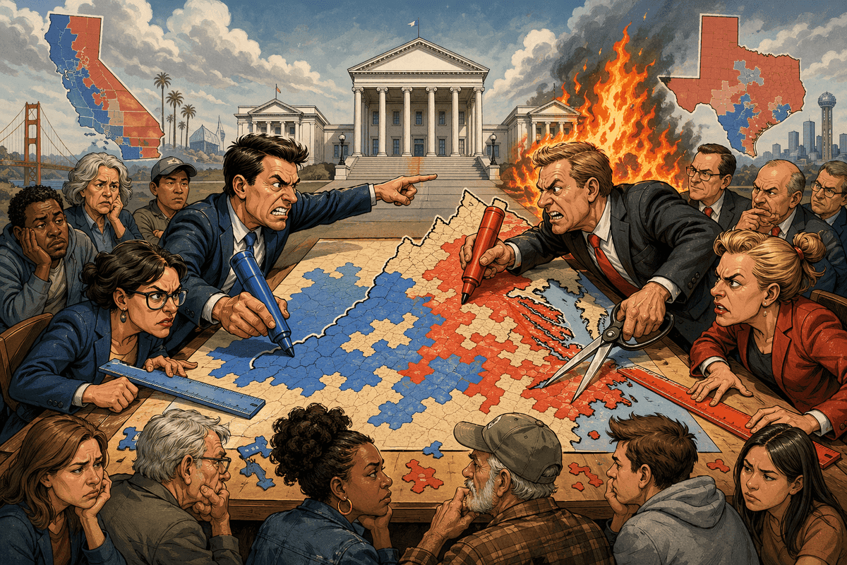 Gerrymandering: The Maps Shaping Power Ahead of the 2026 Midterms