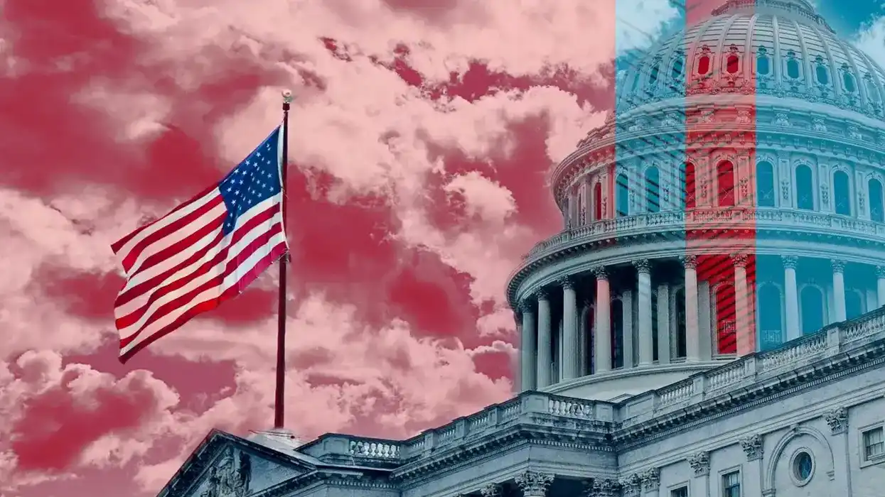 American flag, Capitol building