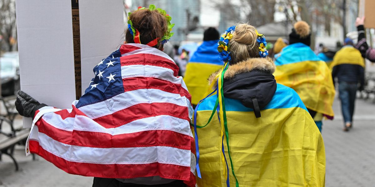 Americans rally for Ukraine