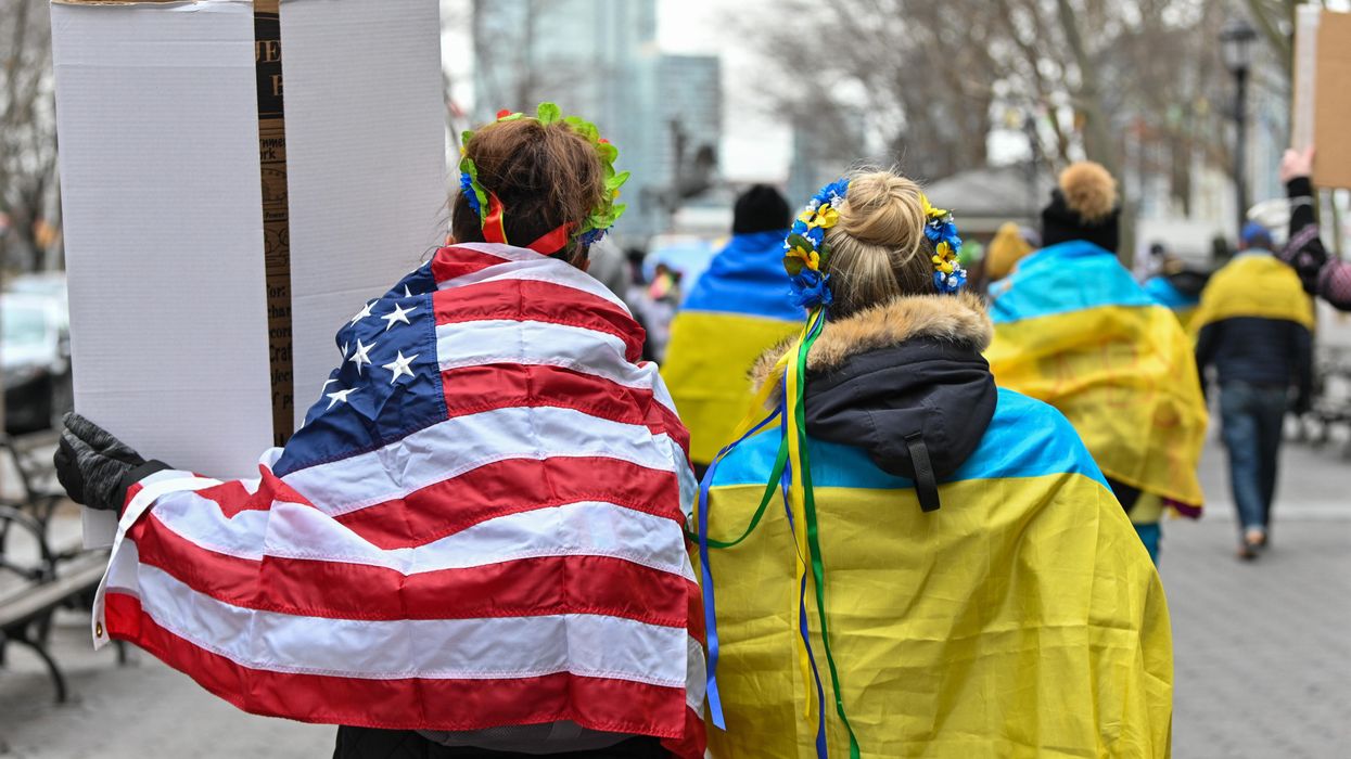 Americans rally for Ukraine