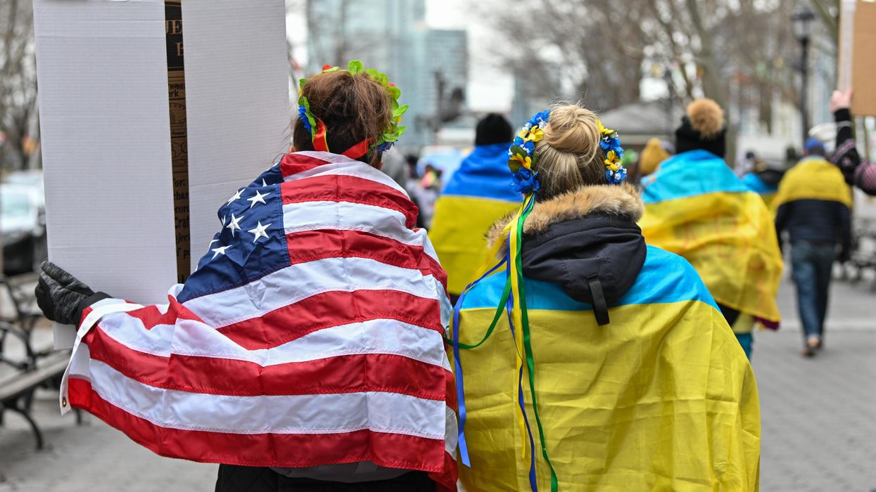 Americans rally for Ukraine