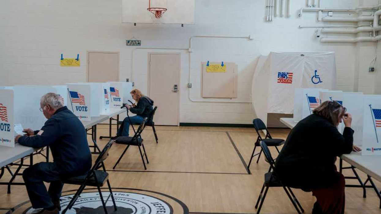 Americans Vote In The 2024 Presidential Election
