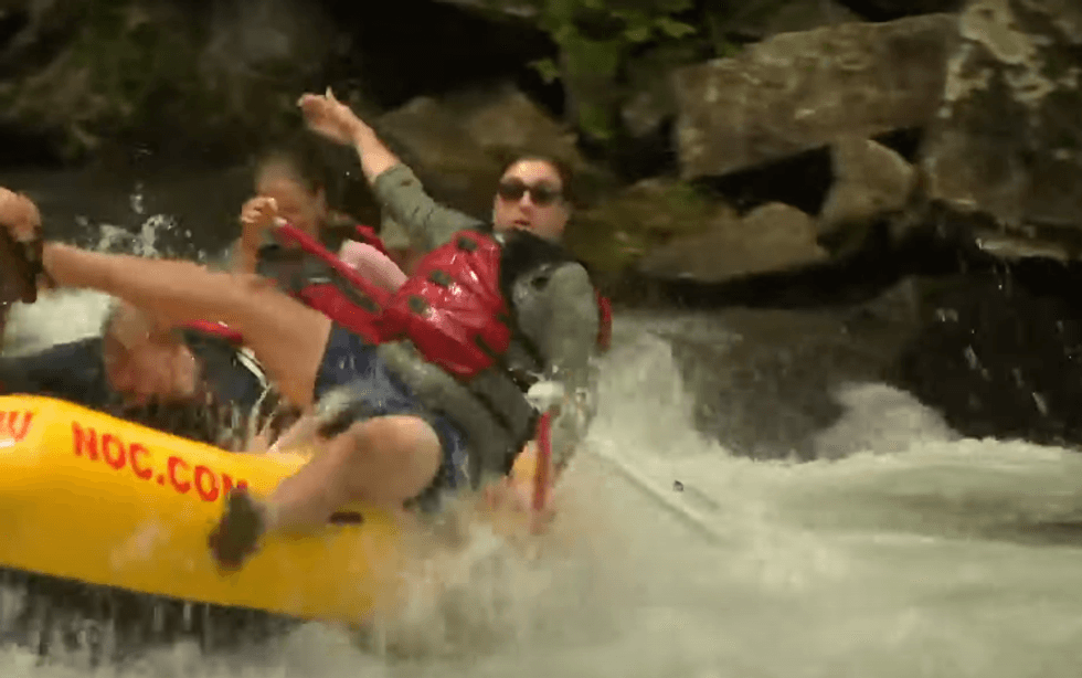 an american rafting