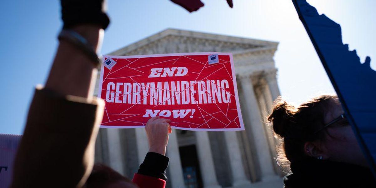 Anti-gerrymandering rally