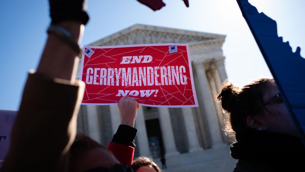 Anti-gerrymandering rally