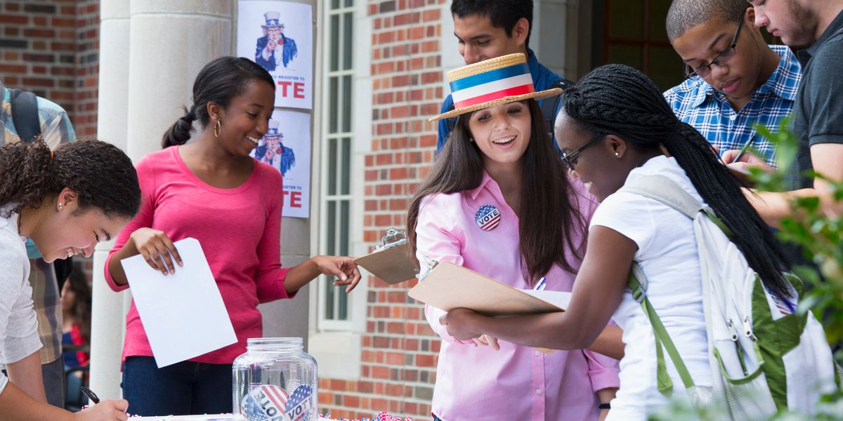 Let's emphasize growing collegiate voter turnout