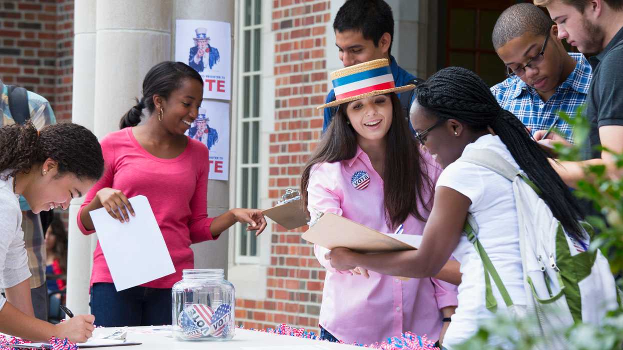 Let's emphasize growing collegiate voter turnout