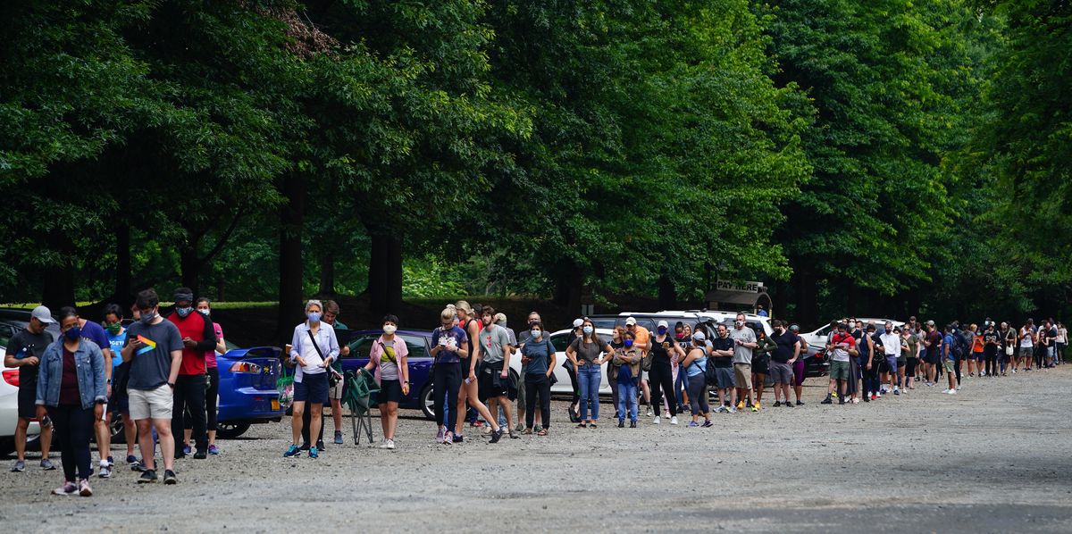 Atlanta primary voters June 9, 2020