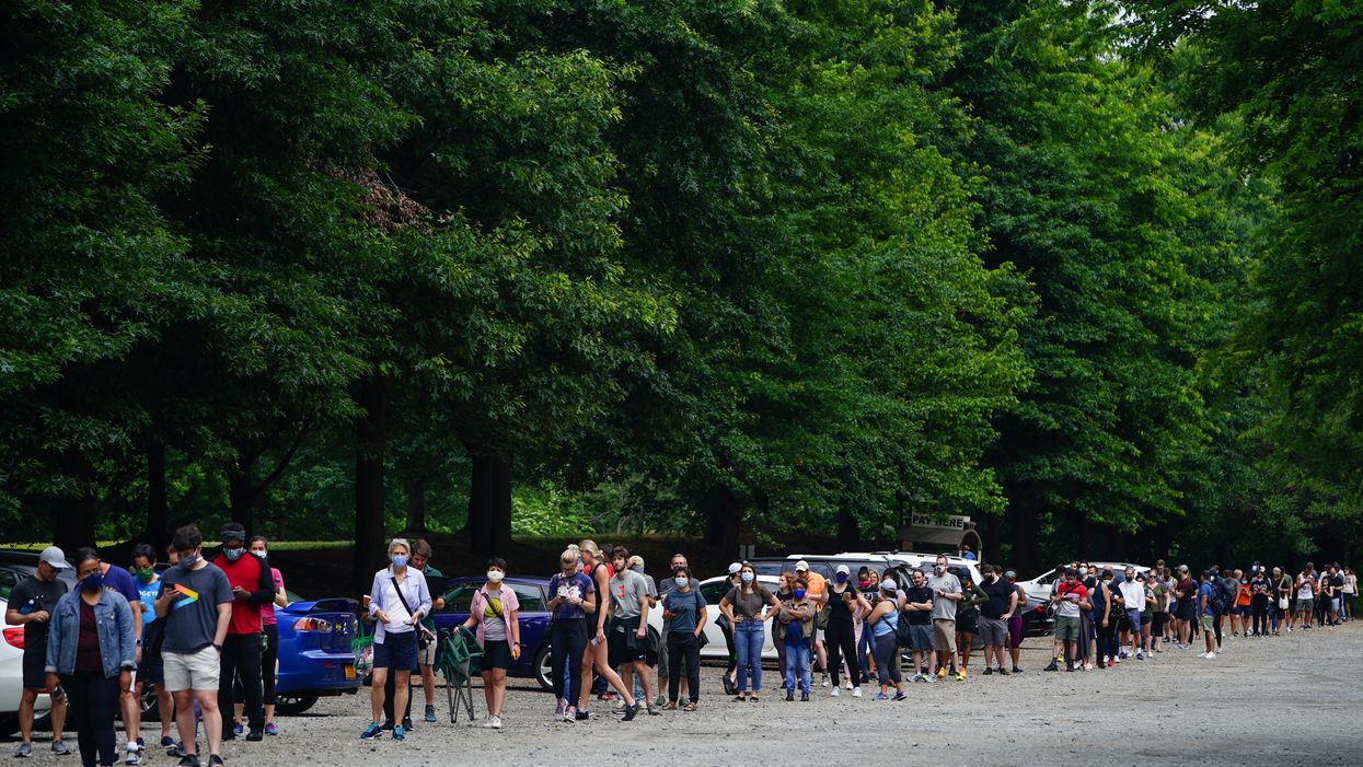 Atlanta primary voters June 9, 2020