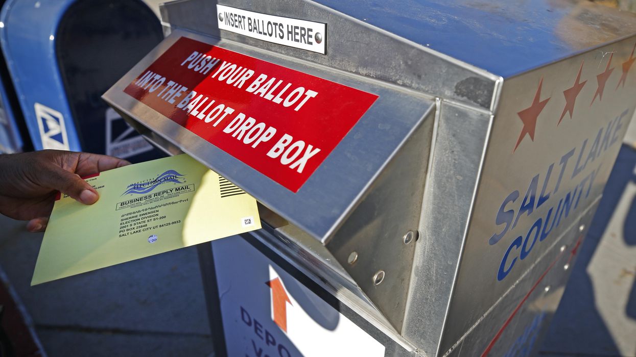 Ballot drop box