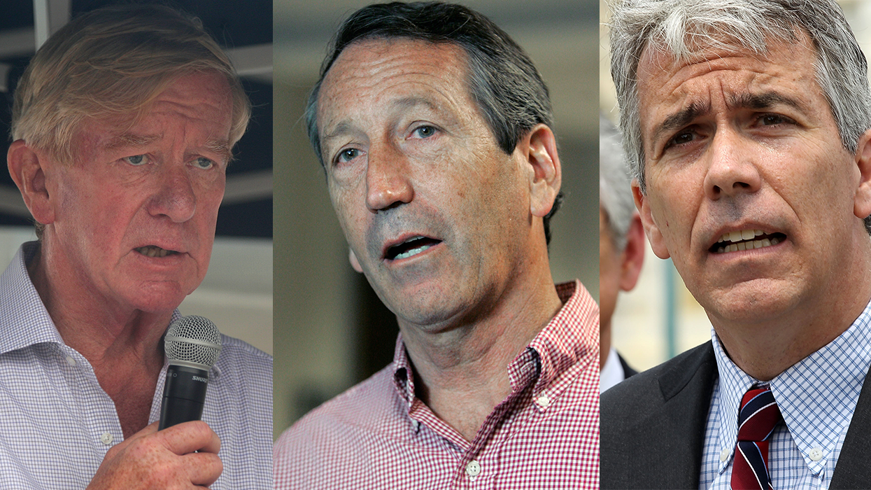 Bill Weld, Mark Sanford and Joe Walsh