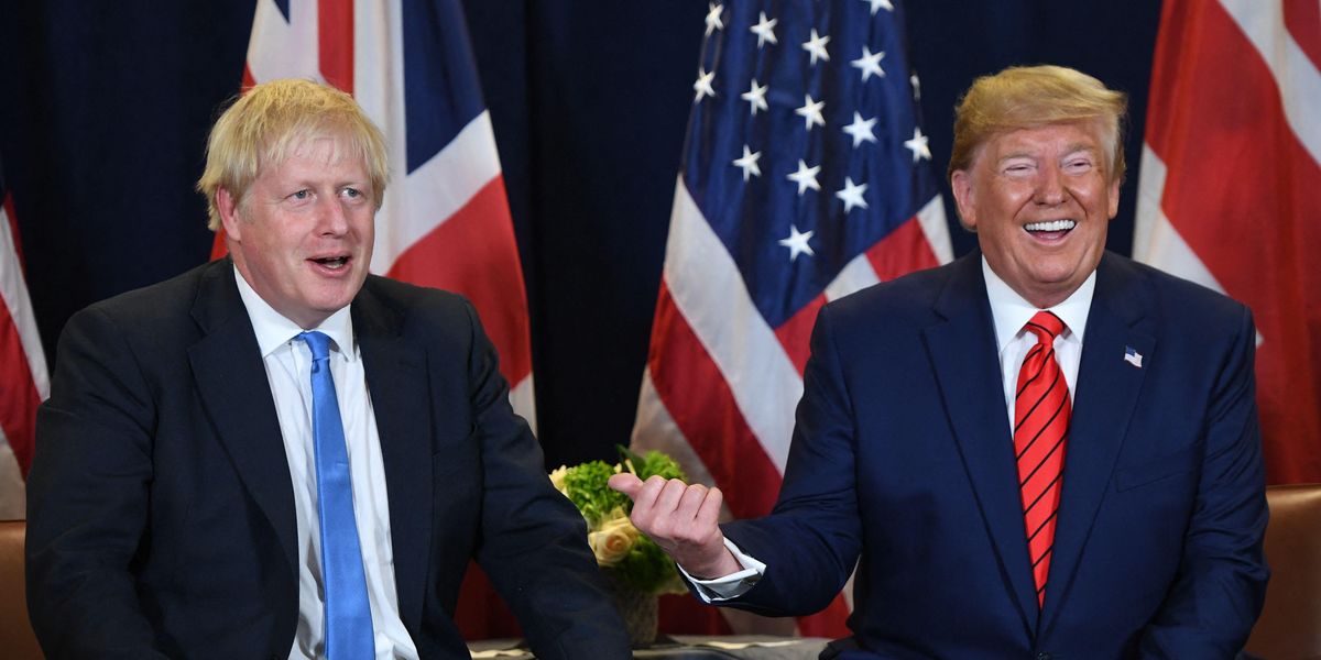 Boris Johnson and Donald Trump