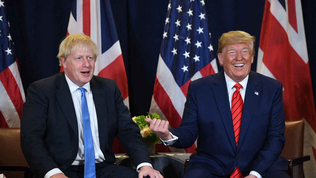 Boris Johnson and Donald Trump
