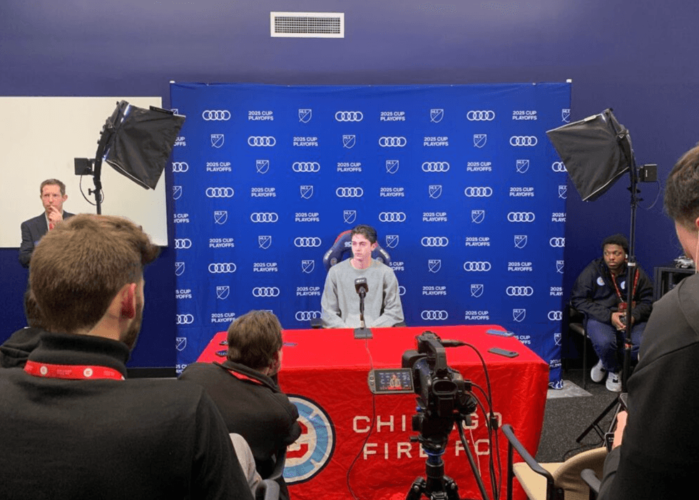 Brian Guti\u00e9rrez at the postgame press conference