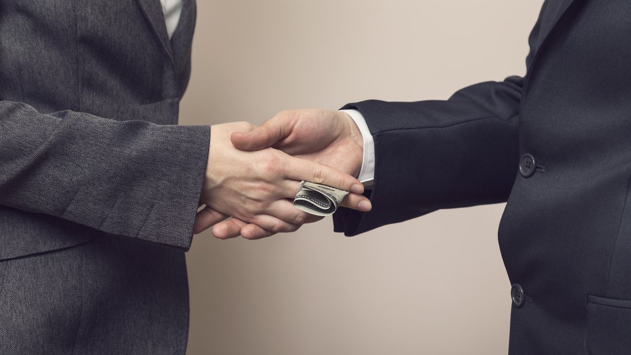 bribery, corruption