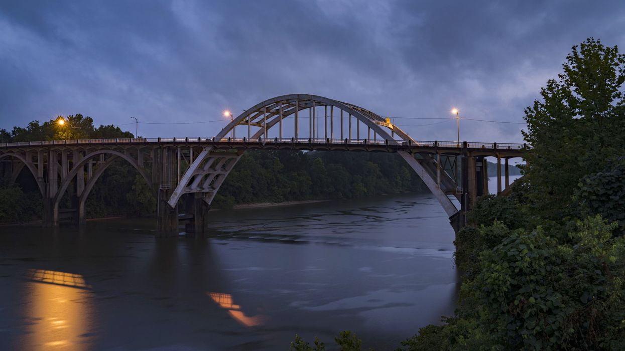 Bridge over a river