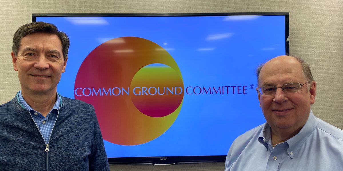 Bruce Bond and Erik Olsen, Common Ground Committee