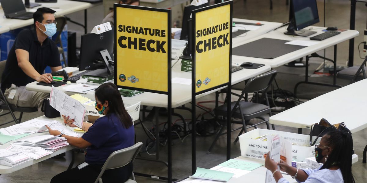 California ballot processing