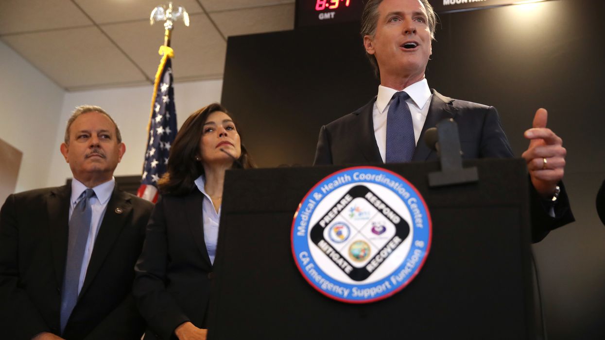 California Gov. Gavin Newsom