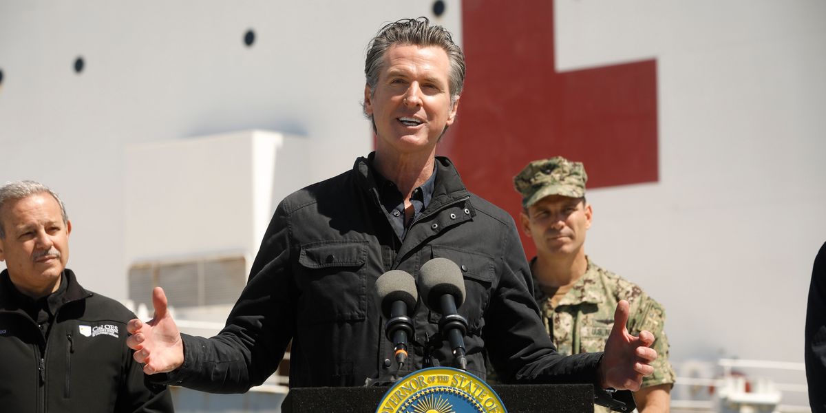 California Gov. Gavin Newsom