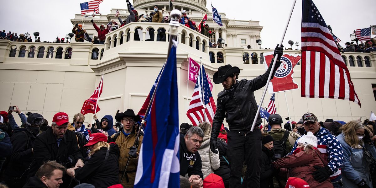 Capitol insurrection, "legitimate political discourse"