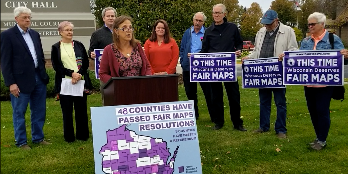 Carlene Bechen and Wisconsin Fair Maps Coalition.