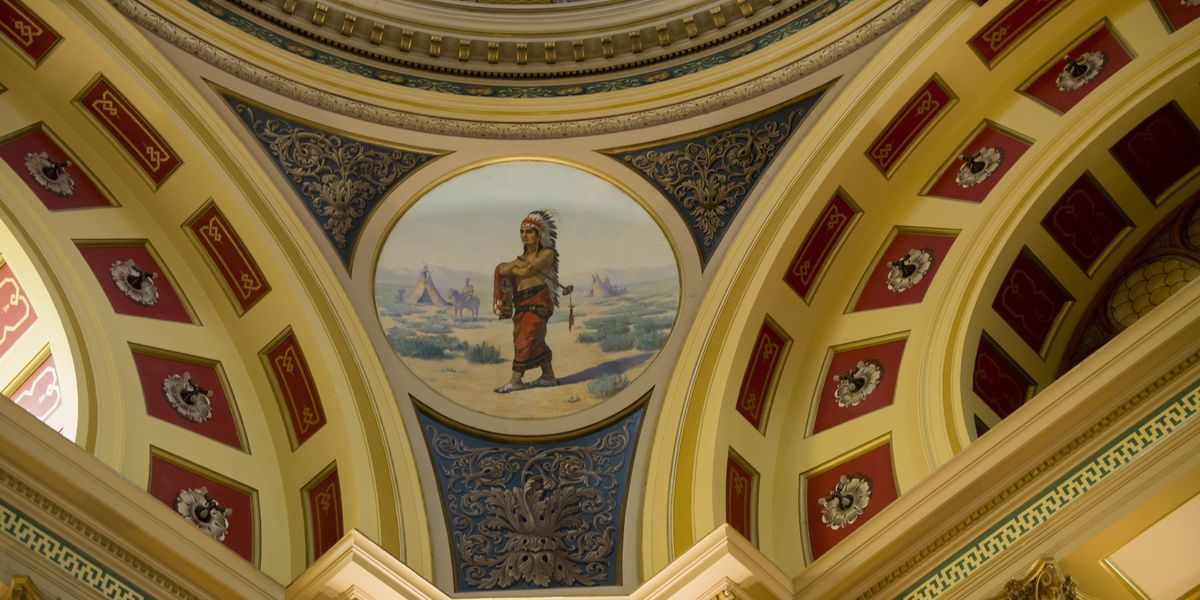 Ceiling of the Montana Capitol