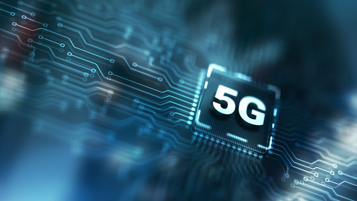 Circuit board with 5G label