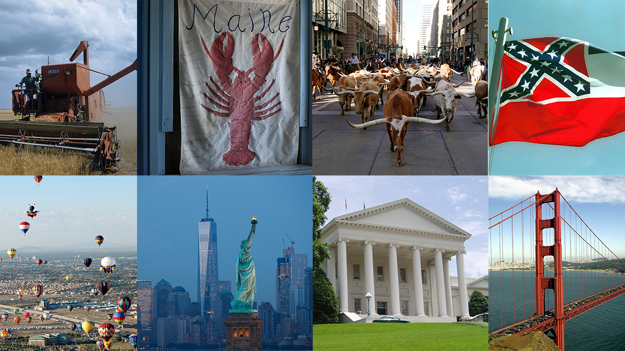 Cities around United States