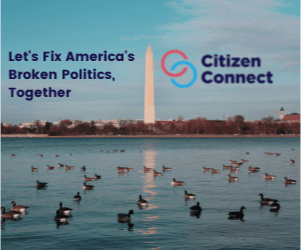 citizen connect overlay on washington monument