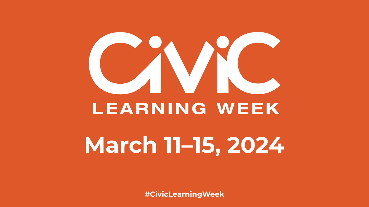 "Civic Learning Week, March 11-15, 2024 #CivicLearningWeek"