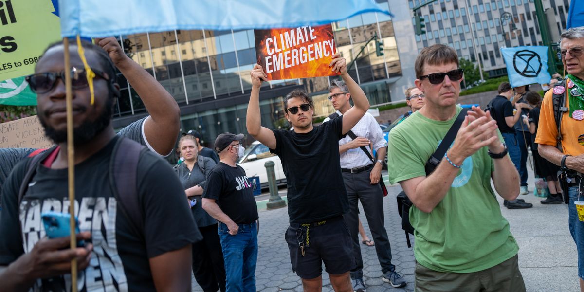 Climate protest