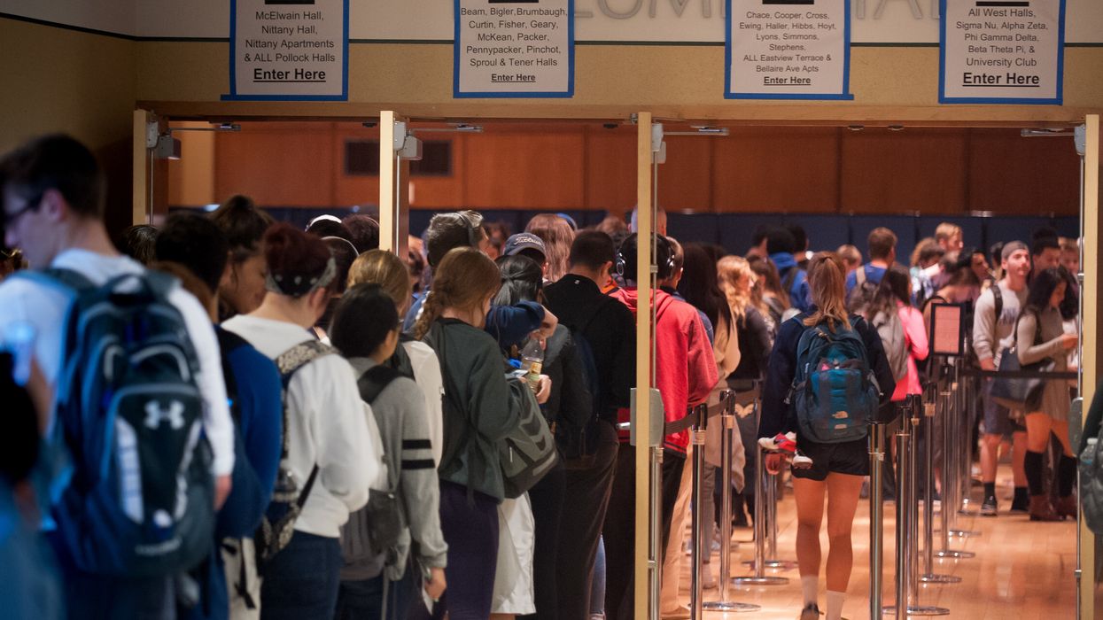 college students voting