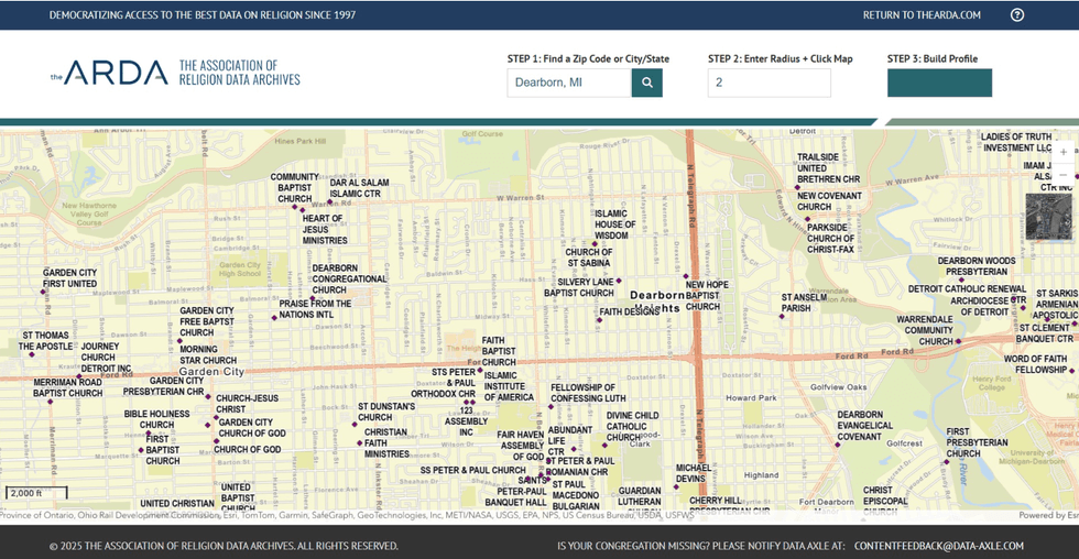 community builder map