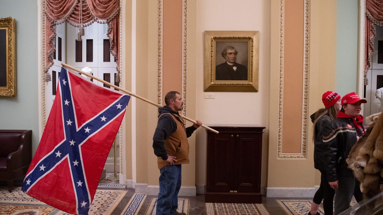 Confederate flag in the U.S. Capitol