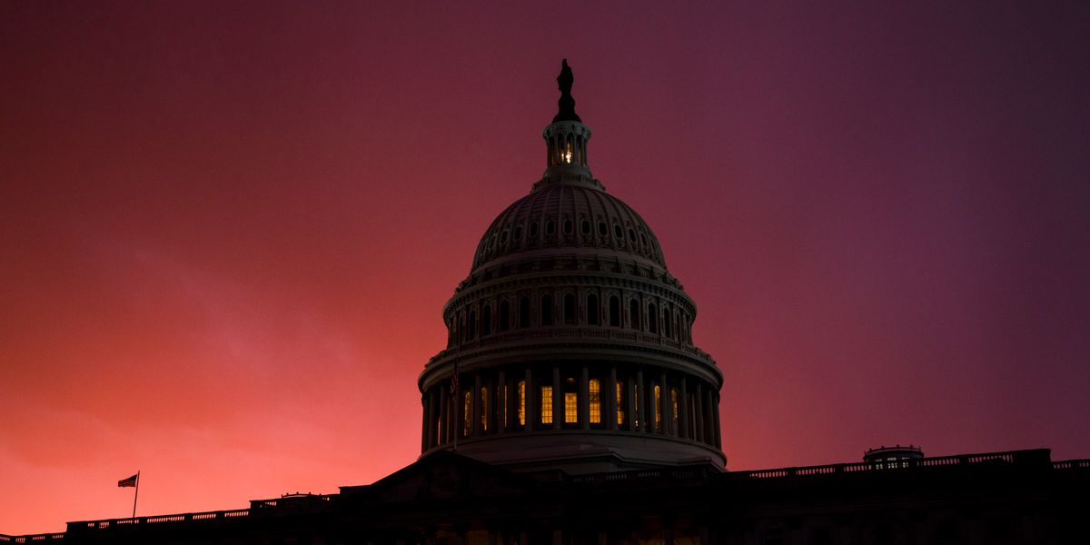 Congress at sunset