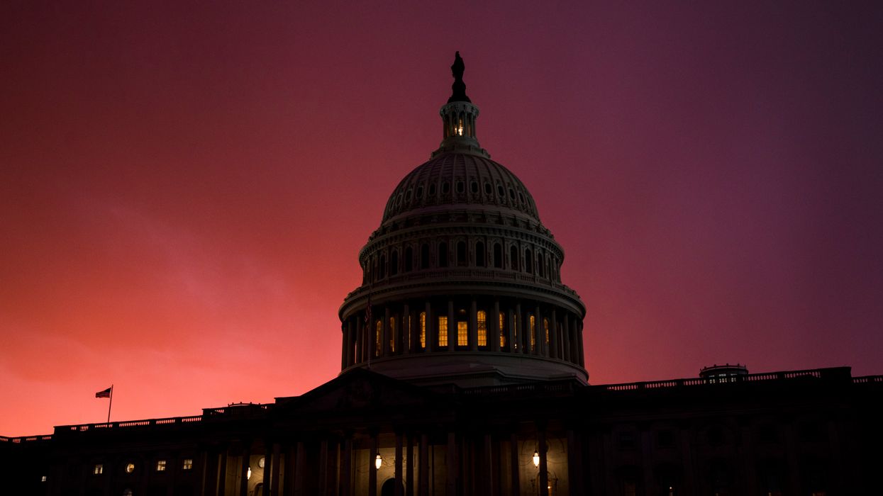 Congress at sunset