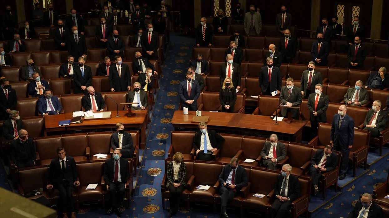Congress certifies the Electoral College vote on Jan. 6, 2021