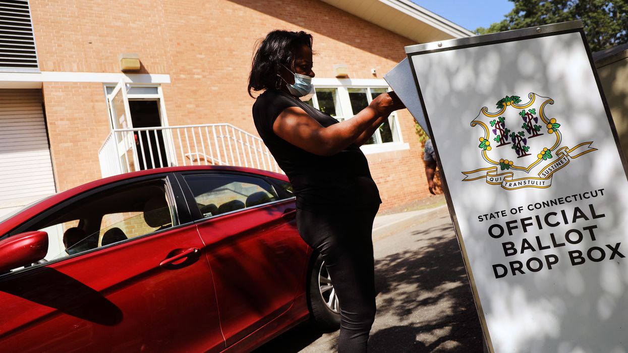 Connecticut ballot drop box