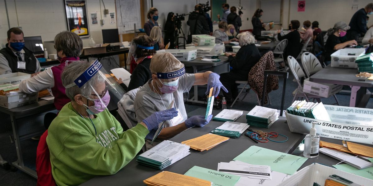 counting ballots in Michigan