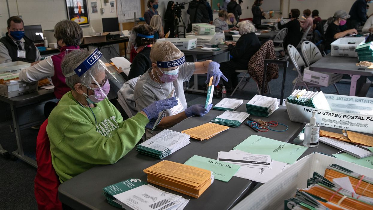 counting ballots in Michigan
