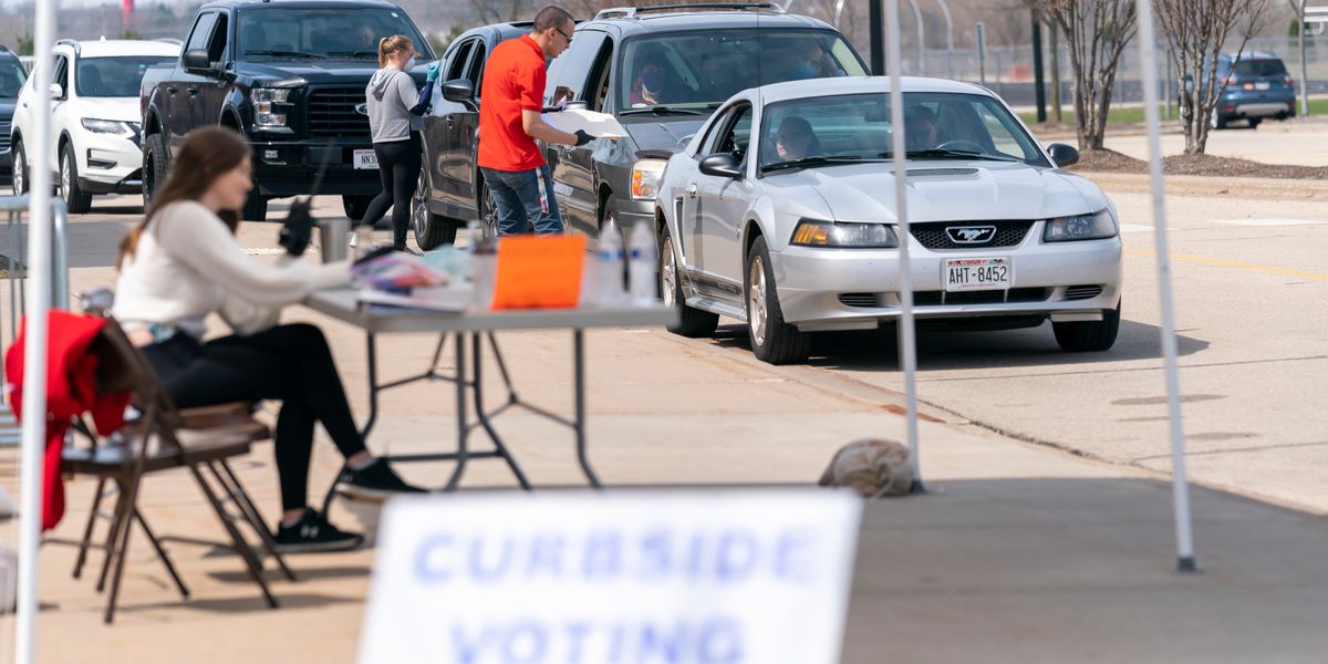 curbside voting