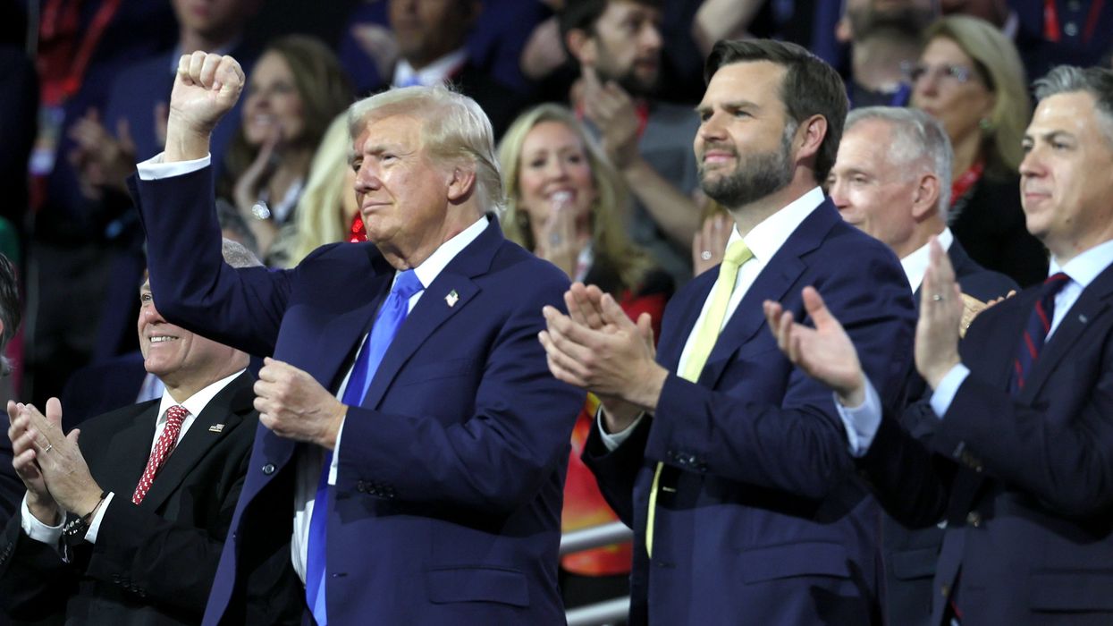 Donald Trump and J.D. Vance